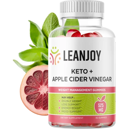 LeanJoy Keto Apple Cider Vinegar Gummies for healthy weight management and metabolism support